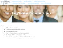 Tablet Screenshot of haigjackson.com